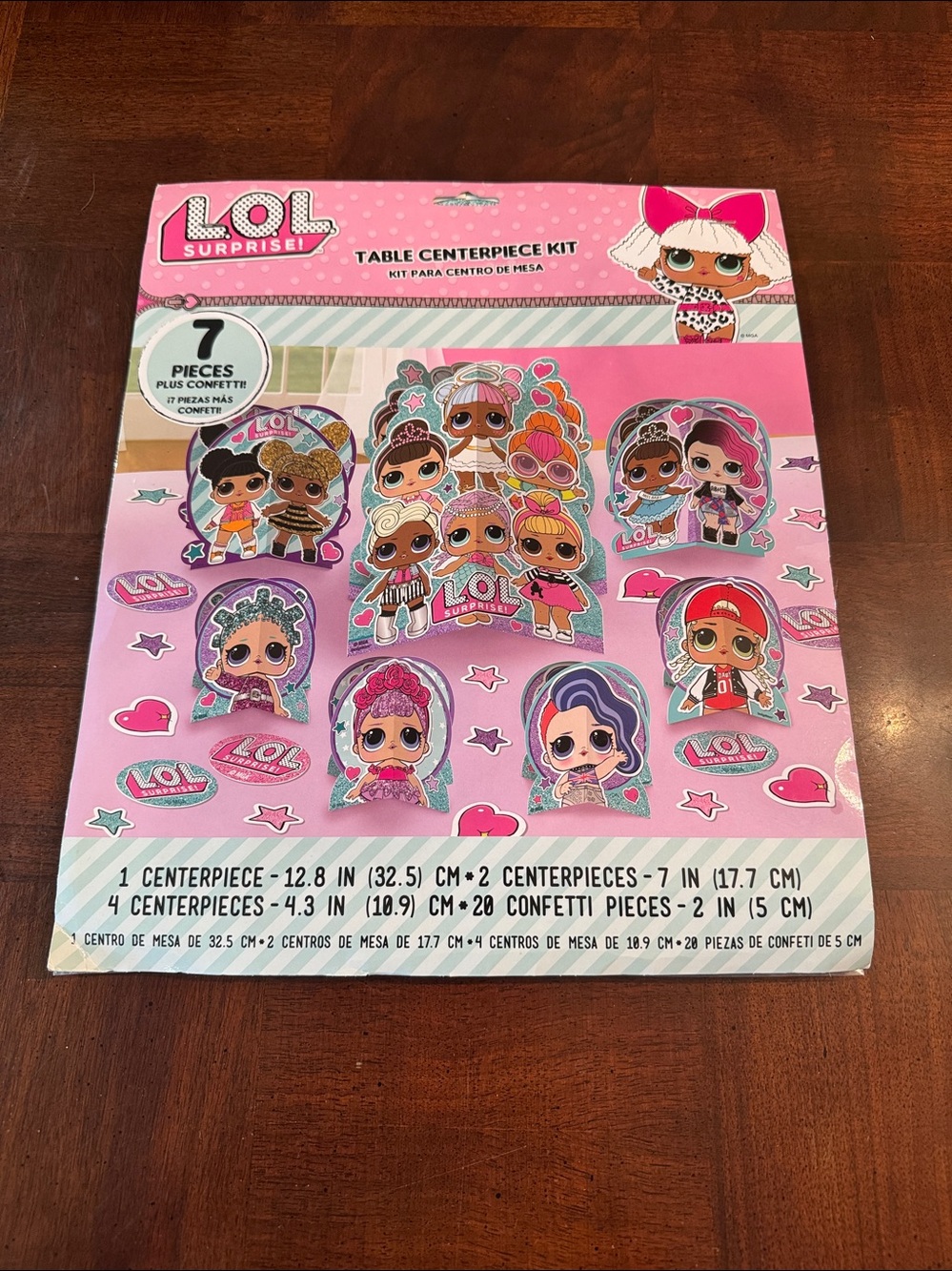 LOL Surprise Table Centerpiece Kit Birthday Party Decor Decorations  Supplies